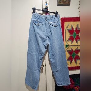 Vintage Guess Pleated Trouser Jeans 34